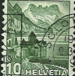 1948 Schloss Chillon (Grün)