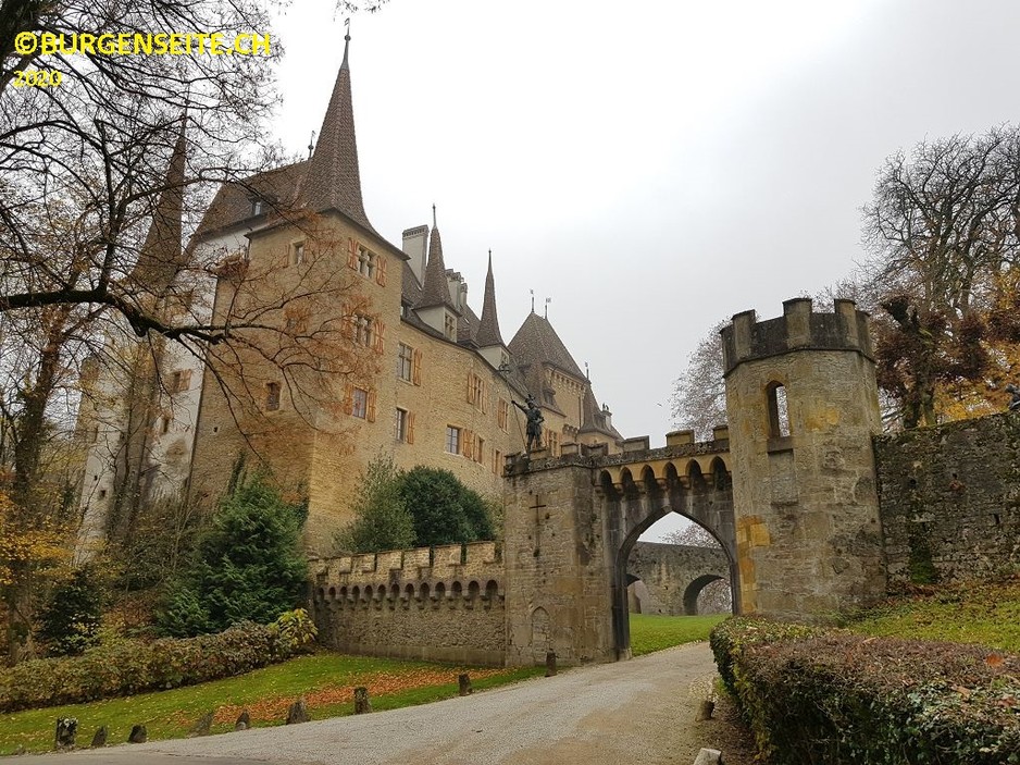 Schloss-Gorgier–2- Schloss Gorgier